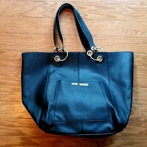 Gorgeous Steve Madden Leather Tote Bag Purse EUC
